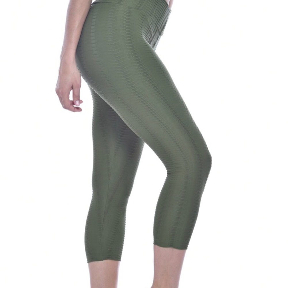 Booty by Brabants, Cropped Capri Verde Floresta